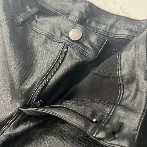 Black Leather Pants Size Small - Picture 3 of 5